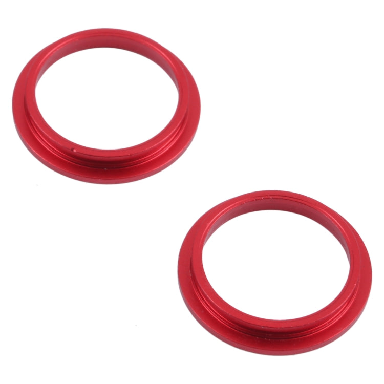 2 PCS Rear Camera Glass Lens Metal Outside Protector Hoop Ring for iPhone 13, For iPhone 13, For iPhone 13 (Outside)