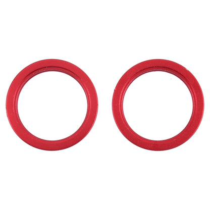 2 PCS Rear Camera Glass Lens Metal Outside Protector Hoop Ring for iPhone 13, For iPhone 13 (Outside), For iPhone 13
