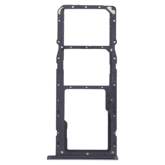 For OPPO Realme C21 / Realme C21Y RMX3201,RMX3261  SIM Card Tray + SIM Card Tray + Micro SD Card Tray