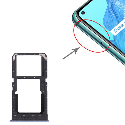 For OPPO Realme V5 5G  SIM Card Tray + SIM Card Tray / Micro SD Card Tray, For OPPO Realme V5 5G
