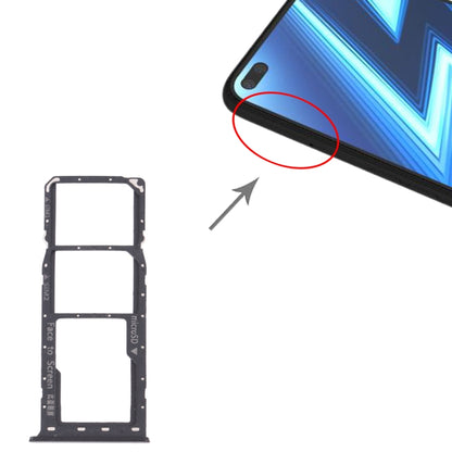 For OPPO Realme 6 Pro RMX2061, RMX2063  SIM Card Tray + SIM Card Tray + Micro SD Card Tray, For OPPO Realme 6 Pro