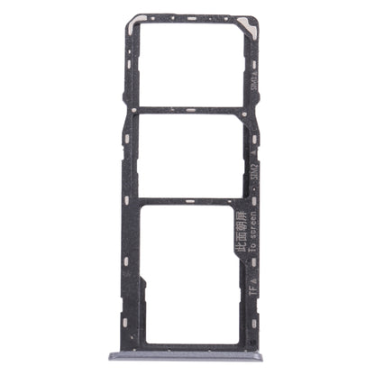 For OPPO Realme C3 RMX2027, RMX2020, RMX2021  SIM Card Tray + SIM Card Tray + Micro SD Card Tray
