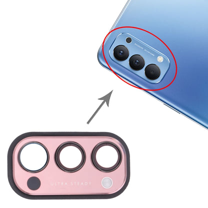 For OPPO Reno4 5G PDPM00, PDPT00, CPH2091  Camera Lens Cover, For OPPO Reno4 5G (Red), For OPPO Reno4 5G