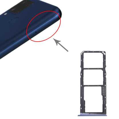 For OPPO Realme C15 RMX2180  SIM Card Tray + SIM Card Tray + Micro SD Card Tray