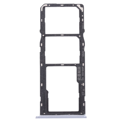 For OPPO Realme C15 RMX2180  SIM Card Tray + SIM Card Tray + Micro SD Card Tray, For OPPO Realme C15