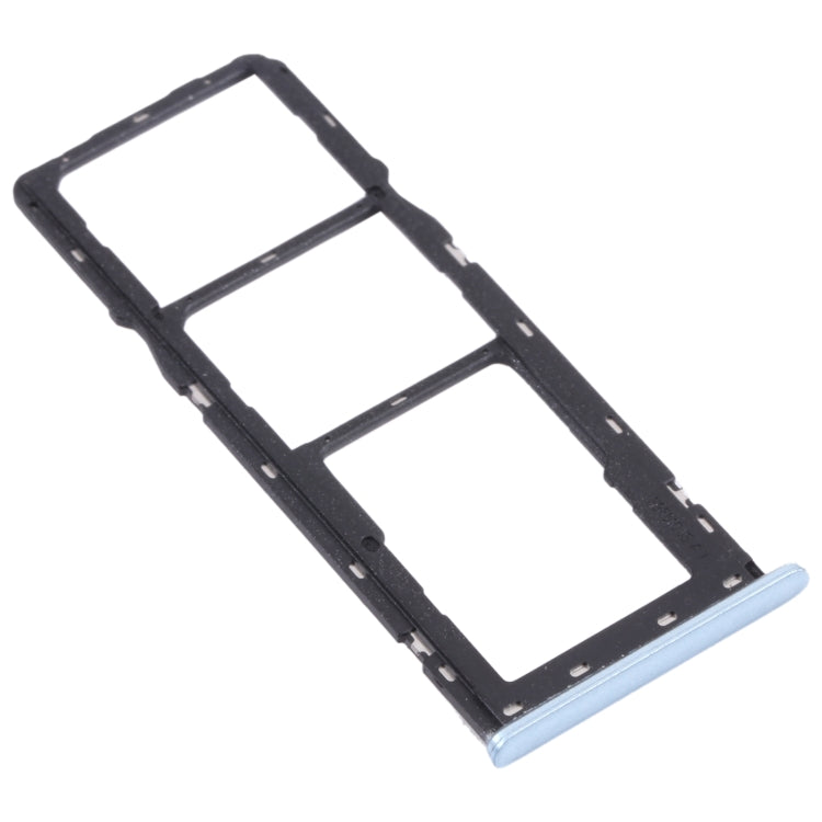 For OPPO A15 CPH2185  SIM Card Tray + SIM Card Tray + Micro SD Card Tray, For OPPO A15