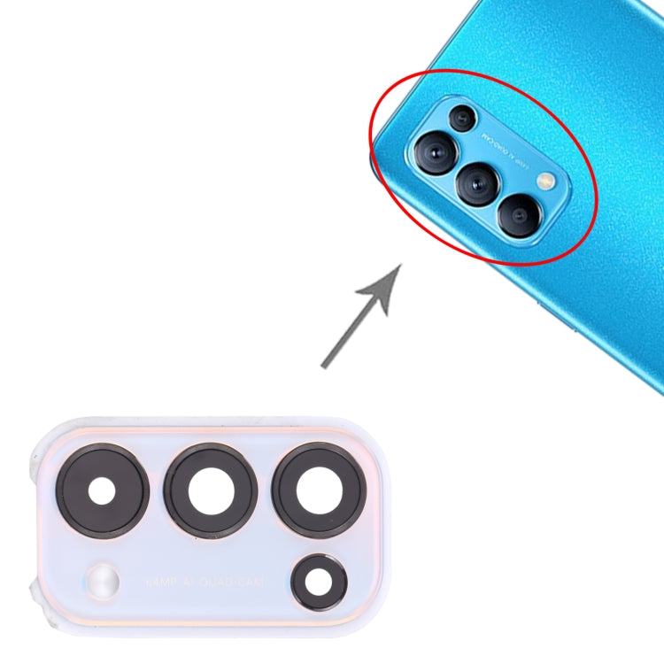 For OPPO Reno5 5G PEGM00, PEGT00, CPH2145  Camera Lens Cover, For OPPO Reno5 5G