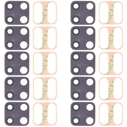 10 PCS Back Camera Lens for Xiaomi Redmi Note 9 Pro M2003J6B2G, For Xiaomi Redmi Note 9 Pro