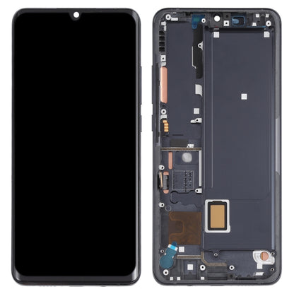 AMOLED Material LCD Screen and Digitizer Full Assembly With Frame for Xiaomi Mi Note 10 Lite M2002F4LG , For Xiaomi Mi Note 10 Lite (AMOLED)