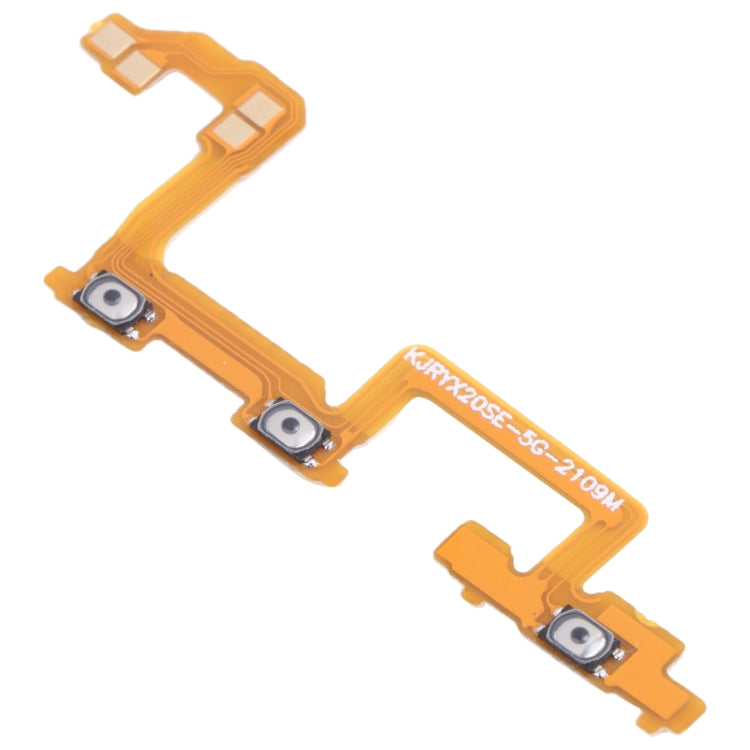 Power Button & Volume Button Flex Cable for Honor X20 SE, For Honor X20 SE