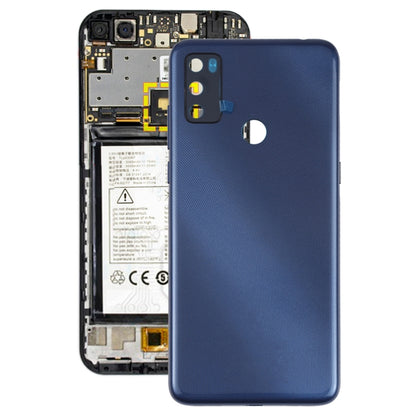 For Alcatel 1S (2021) 6025 Battery Back Cover, For Alcatel 1S (2021), For Alcatel 1S (2021) (Blue)