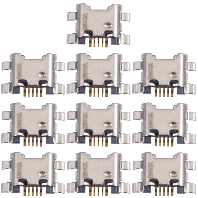 10 PCS Charging Port Connector for Honor 9A, For Honor 9A