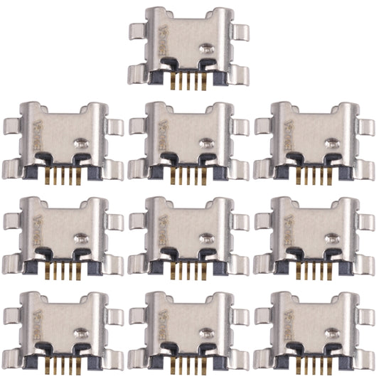10 PCS Charging Port Connector for Honor 9A, For Honor 9A