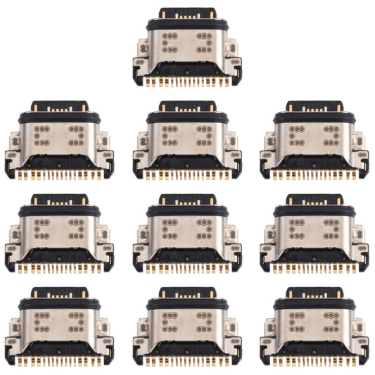 For vivo Z6 5G V1963A 10pcs Charging Port Connector, For vivo Z6 5G