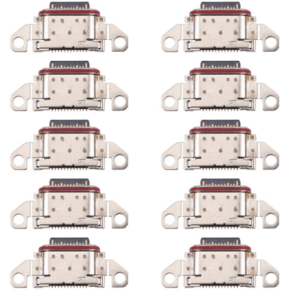 10 PCS Charging Port Connector for LG Velvet 5G / Velvet 4G / Velvet 5G UW LM-G900N, LM-G900EM, LM-G900, LM-G900TM, LMG910EMW, LM-G910EMW, LM-G900V, LM-G900V, For LG Velvet 5G / Velvet 4G / Velvet 5G UW