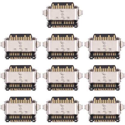10 PCS Charging Port Connector for Motorola P30 XT1943-1, For Motorola P30