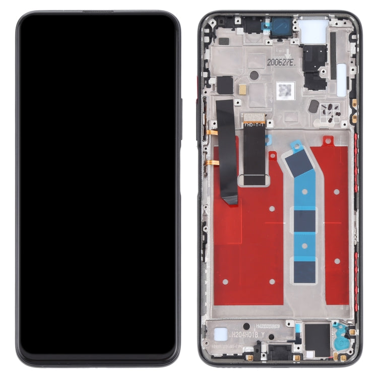 LCD Screen and Digitizer Full Assembly With Frame for Honor X10 Pro
