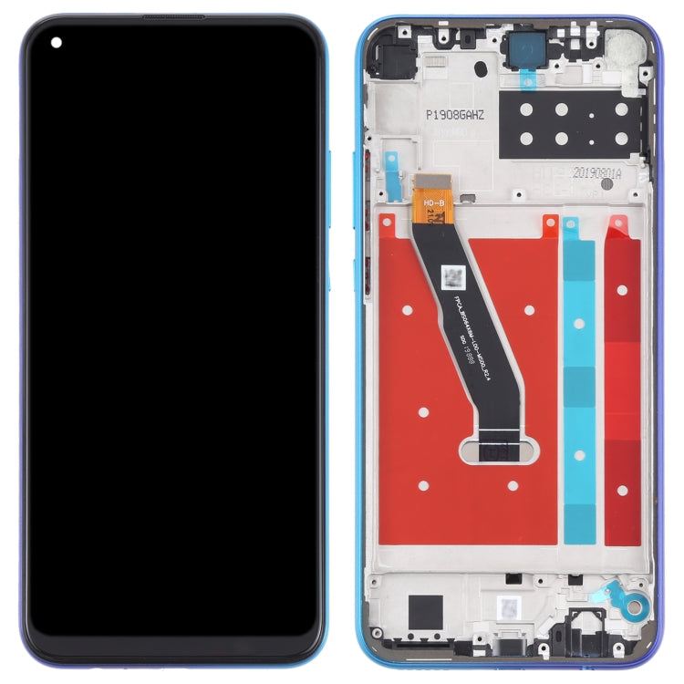 LCD Screen and Digitizer Full Assembly With Frame for Honor Play 4T