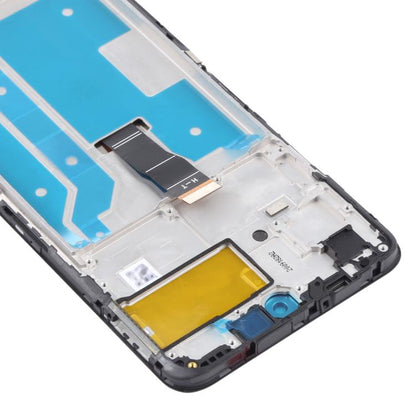 LCD Screen and Digitizer Full Assembly With Frame for Huawei Y7a, For Huawei Y7a