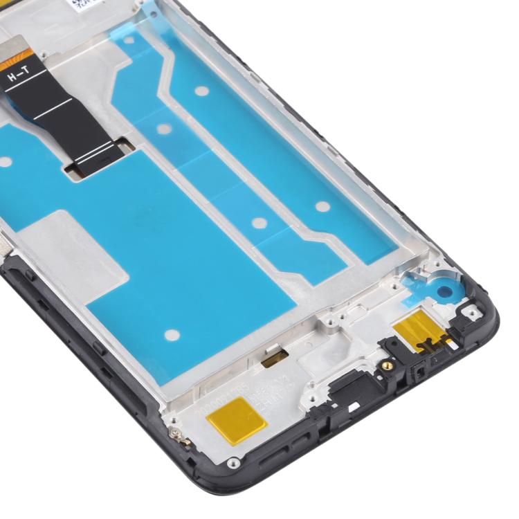 LCD Screen and Digitizer Full Assembly With Frame for Huawei Y7a, For Huawei Y7a