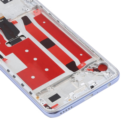 LCD Screen and Digitizer Full Assembly With Frame for Huawei P40 Lite 5G