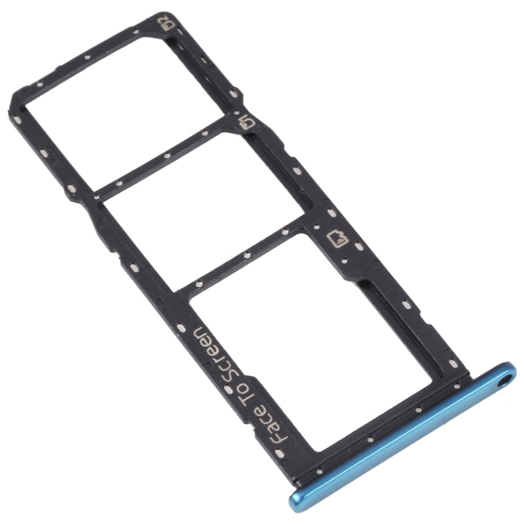 For ZTE Blade V40 Vita SIM Card Tray + SIM Card Tray + Micro SD Card Tray, For ZTE Blade V40 Vita, For ZTE Blade V40