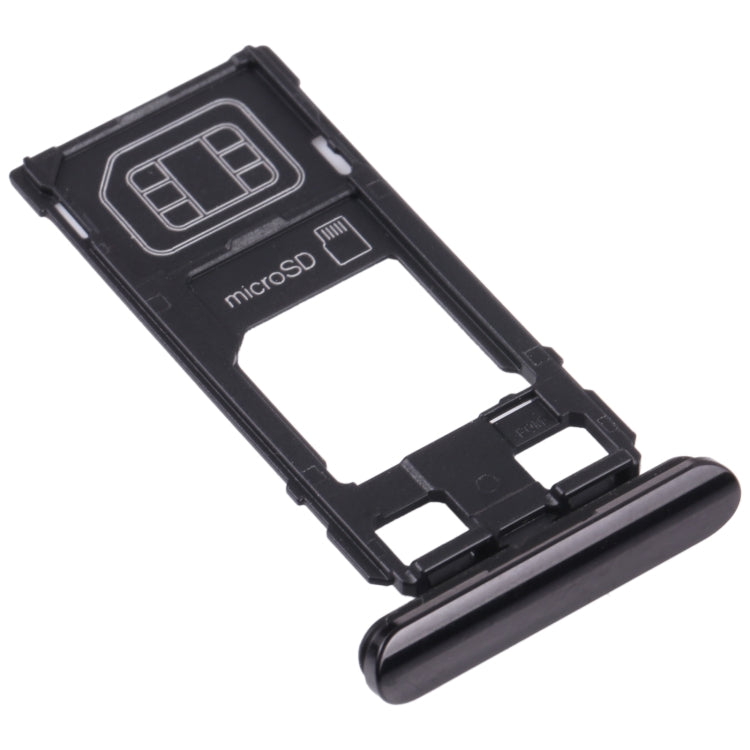 SIM Card Tray + Micro SD Card Tray for Sony Xperia 1 / Xperia XZ4, For Sony Xperia 1 / Xperia XZ4