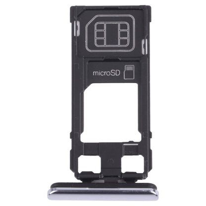 SIM Card Tray + Micro SD Card Tray for Sony Xperia 1 / Xperia XZ4, For Sony Xperia 1 / Xperia XZ4