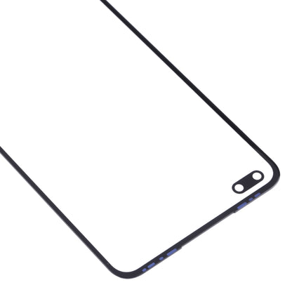 For Infinix Note 8 X692 5pcs Front Screen Outer Glass Lens, For Infinix Note 8