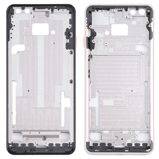 For Google Pixel 7 Front Housing LCD Frame Bezel Plate, For Google Pixel 3 (Pink), For Google Pixel 3 White, For Google Pixel 3