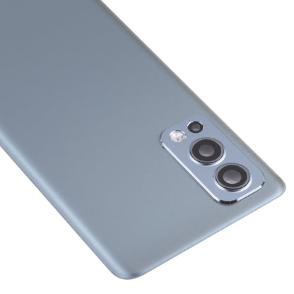For OnePlus Nord 2 Battery Back Cover with Camera Lens Frame, For OnePlus Nord 2
