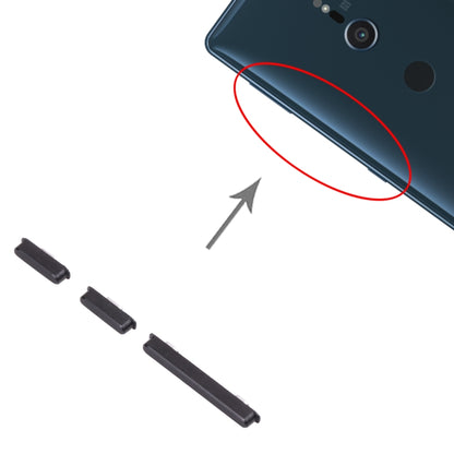 Power Button and Volume Control Button for Sony Xperia XZ2 Compact, For Sony Xperia XZ2 Compact
