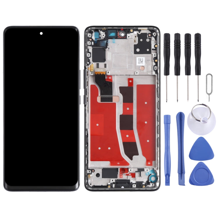 Original LCD Screen and Digitizer Full Assembly with Frame for Honor V40 Lite, For Honor V40 Lite(Original)