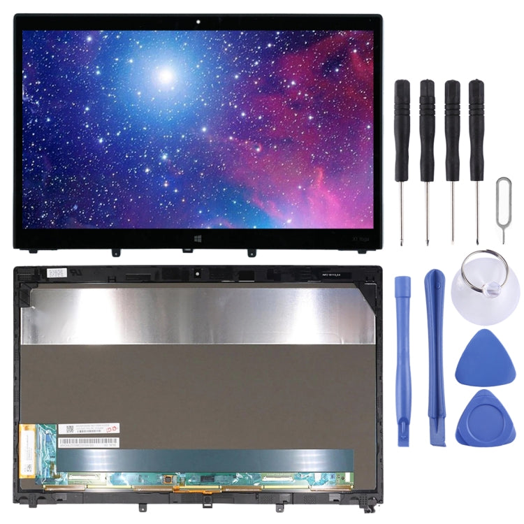 OLED LCD Screen and Digitizer Full Assembly with Frame for Lenovo ThinkPad X1 Yoga 1st Gen 2nd Gen, For Lenovo ThinkPad X1 Yoga 1st