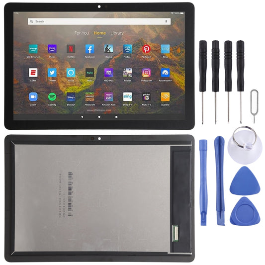 LCD Screen and Digitizer Full Assembly for Amazon Fire HD 10 (2021) T76N2B T76N2P