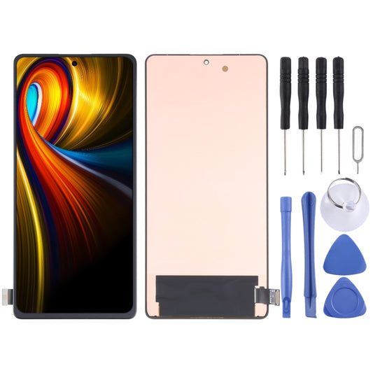 Original AMOLED Material LCD Screen and Digitizer Full Assembly for Xiaomi Poco F3 GT MZB09C6IN M2104K10I, For Xiaomi Poco F3 GT (Original)