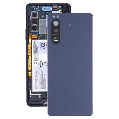 Battery Back Cover with Camera Lens Frame for Sony Xperia 5 II, For Sony Xperia 5 II