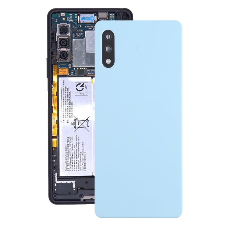 Battery Back Cover with Camera Lens Cover for Sony Xperia Ace II SO-41B, For Sony Xperia Ace II