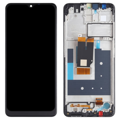 LCD Screen and Digitizer Full Assembly with Frame for Nokia 2.4 TA-1277 TA-1275 TA-1274 TA-1270, For Nokia 2.4