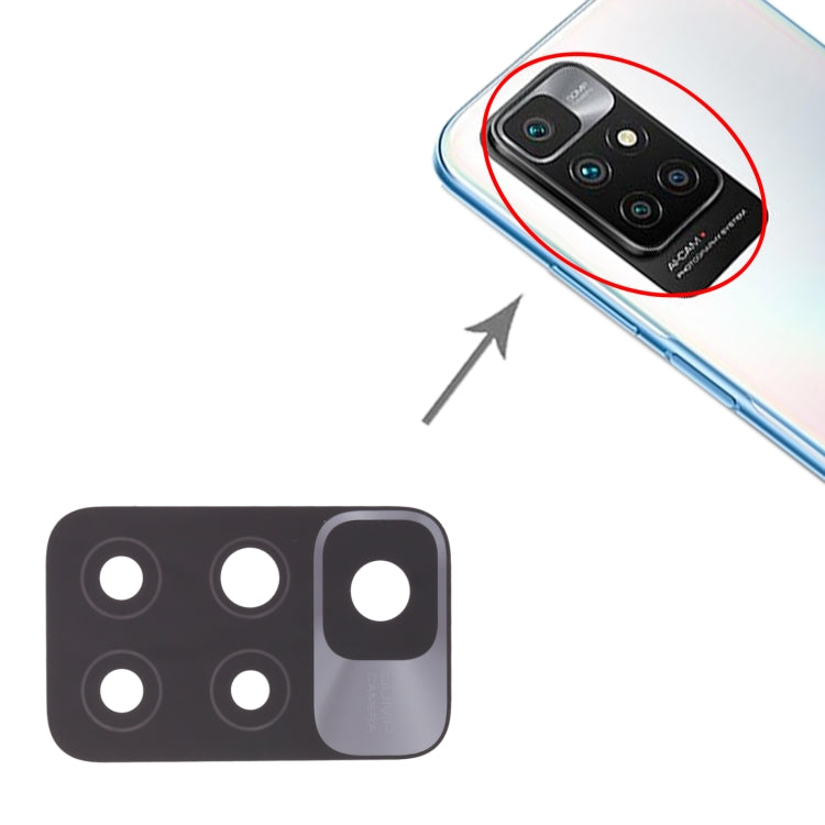 10 PCS Back Camera Lens for Xiaomi Redmi Note 11 4G / Redmi 10 2022 / Redmi 10 Prime 2022 / Redmi 10 Prime / Redmi 10 21061119AG 21061119BI, For Xiaomi Redmi 10 Prime / Redmi 10