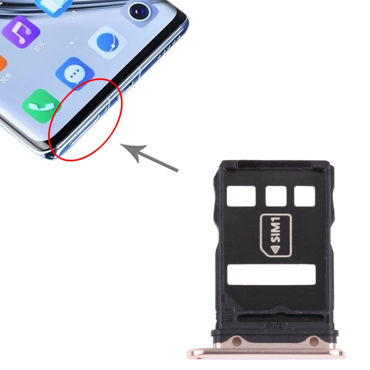 NM Card Tray + SIM Card Tray for Huawei Mate 40E 4G, For Huawei Mate 40E 4G