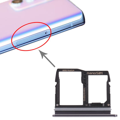 Nano SIM Card Tray + Nano SIM Card Tray / Micro SD Card Tray for LG Wing 5G LMF100N, LM-F100N, LM-F100V, LM-F100, For LG Wing 5G