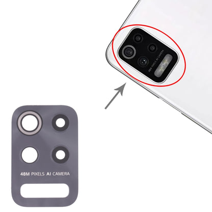 10 PCS Back Camera Lens for LG Q52 / K62, For LG Q52 / K62