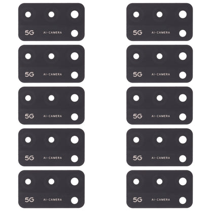 For OPPO A55 5G PEMM00, PEMM20, PEMT00, PEMT20 10pcs Back Camera Lens
