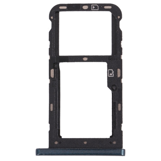 SIM Card Tray + SIM Card Tray / Micro SD Card Tray for ZTE Blade V10 Vita, For ZTE Blade V10 Vita(Dark Green), For ZTE Blade V10 Vita