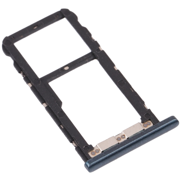 SIM Card Tray + SIM Card Tray / Micro SD Card Tray for ZTE Blade V10 Vita, For ZTE Blade V10 Vita(Dark Green), For ZTE Blade V10 Vita