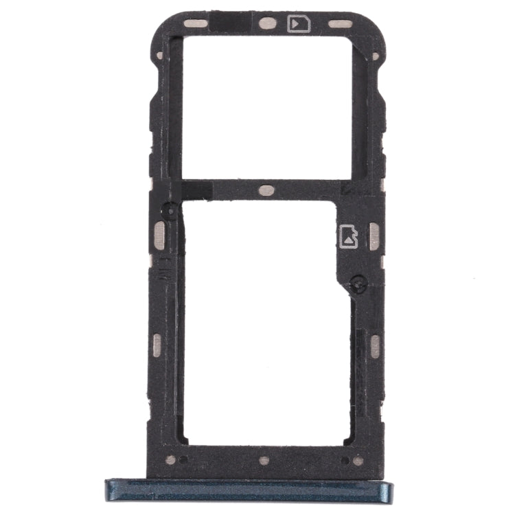 SIM Card Tray + SIM Card Tray / Micro SD Card Tray for ZTE Blade V10 Vita, For ZTE Blade V10 Vita(Dark Green), For ZTE Blade V10 Vita
