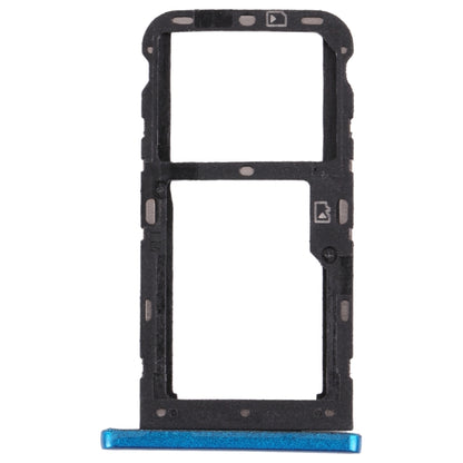 SIM Card Tray + SIM Card Tray / Micro SD Card Tray for ZTE Blade V10 Vita, For ZTE Blade V10 Vita(Dark Green), For ZTE Blade V10 Vita