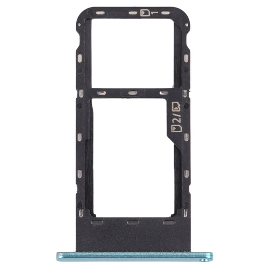 SIM Card Tray + Micro SD Card Tray for ZTE Blade V2020 Smart, For ZTE Blade V2020 Smart(Frosted green)