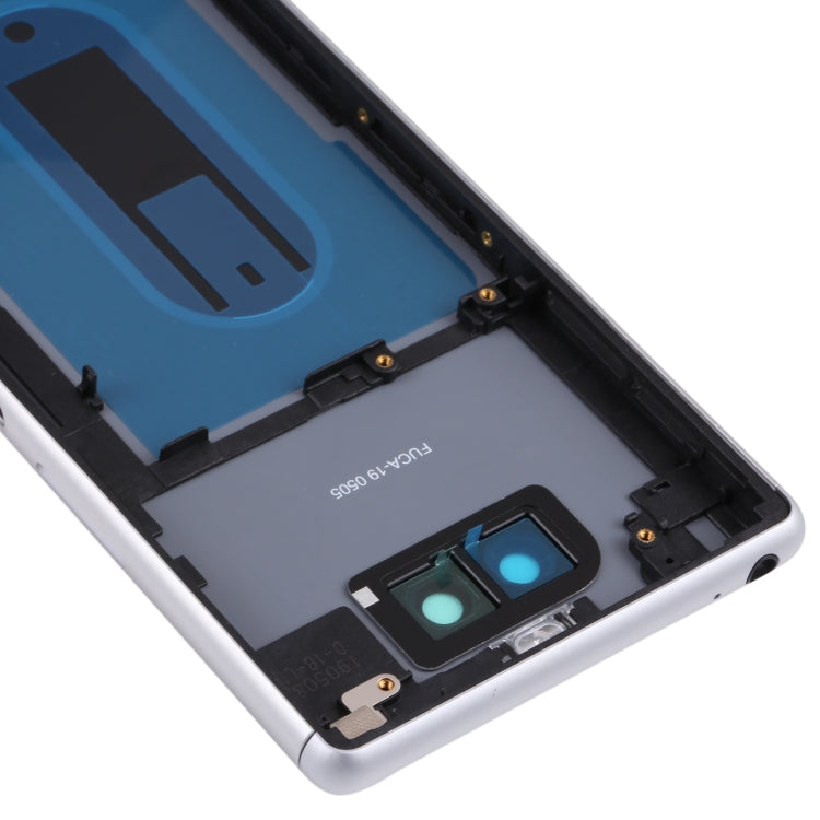 For Sony Xperia 8 Battery Back Cover with Middle Frame & Camera Lens Cover, For Sony Xperia 8